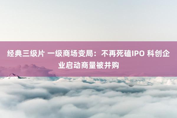 经典三级片 一级商场变局：不再死磕IPO 科创企业启动商量被并购